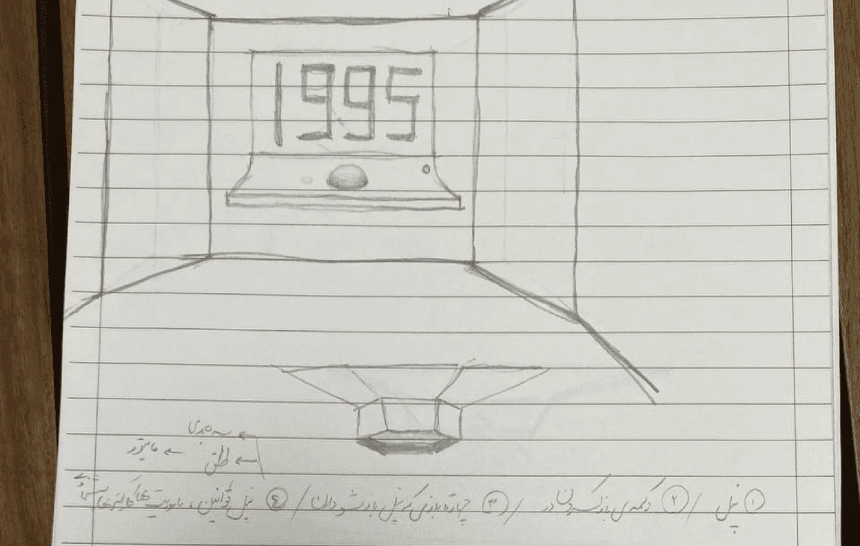 Time-machine room sketch